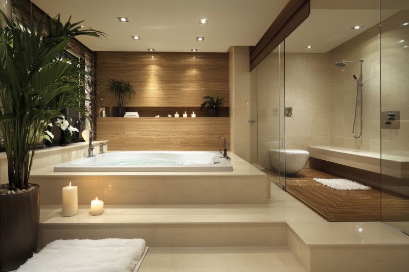 Spa-style Drop-in Bathtub