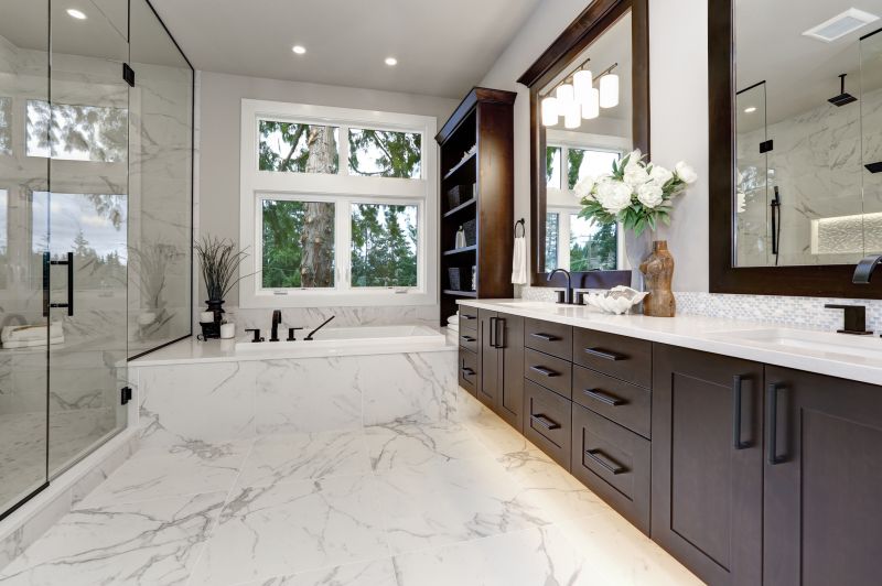 Spacious Master Bathroom Designs